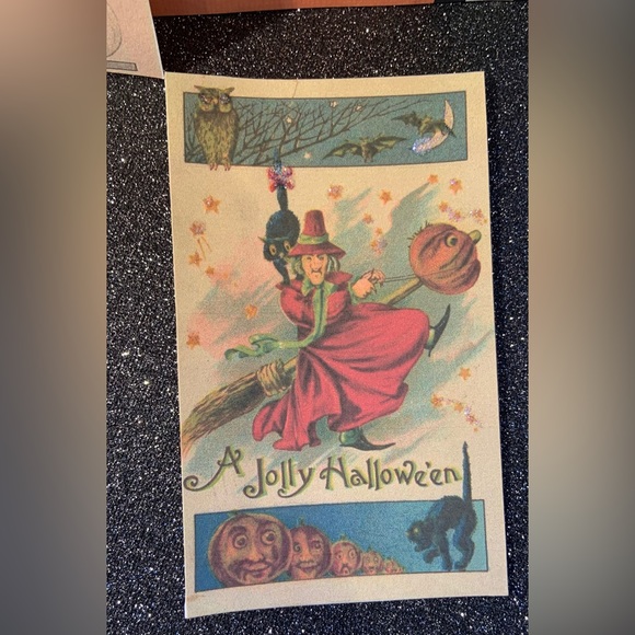 Halloween Vintage look cards/tags Set - Picture 3 of 7